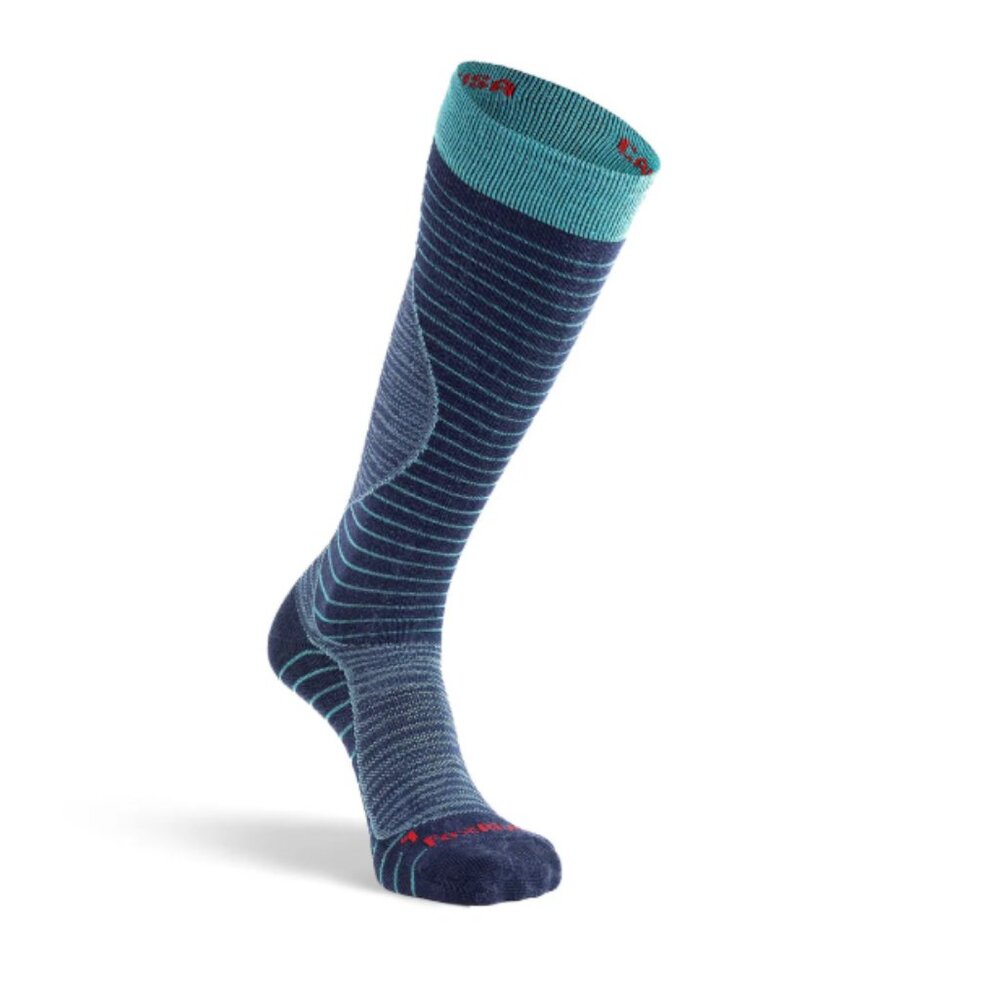 FOX RIVER Women's Carve Ultra-Lightweight Over-The-Calf Ski and Snowboard Sock